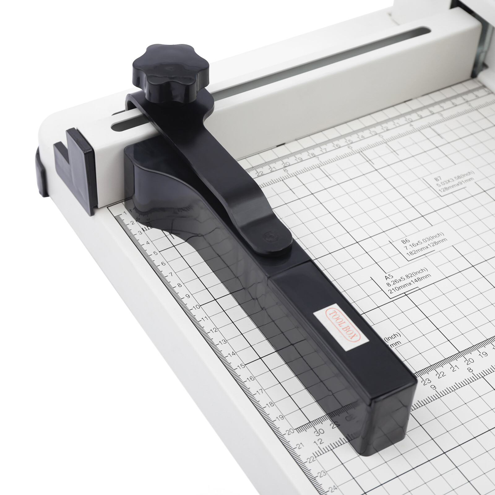 Professional Paper Trimmer Manual Guillotine Paper Cutter Heavy Duty Cut w/Ruler