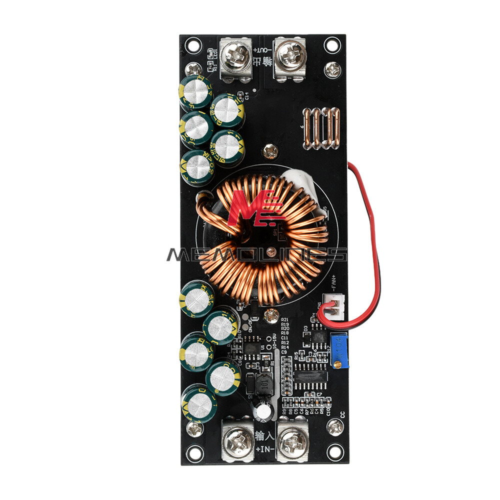 1500W DC-DC Buck Module Adjustable Step-Down Power Module 15-90V to 2.5-72V 50A