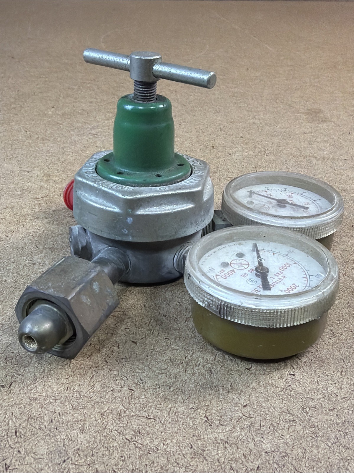 Smiths Oxygen & Acetylene Regulator H1710A-540 Used Welding Torch Gauge GUC!