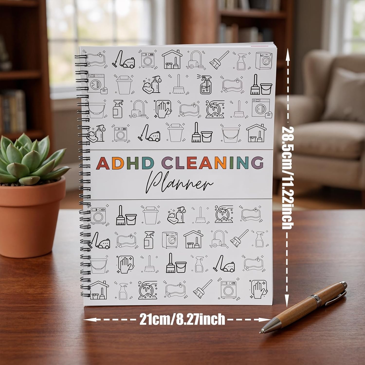 Adhd Cleaning Planner,Household Cleaning Planner, Daily, Weekly And Monthly H…