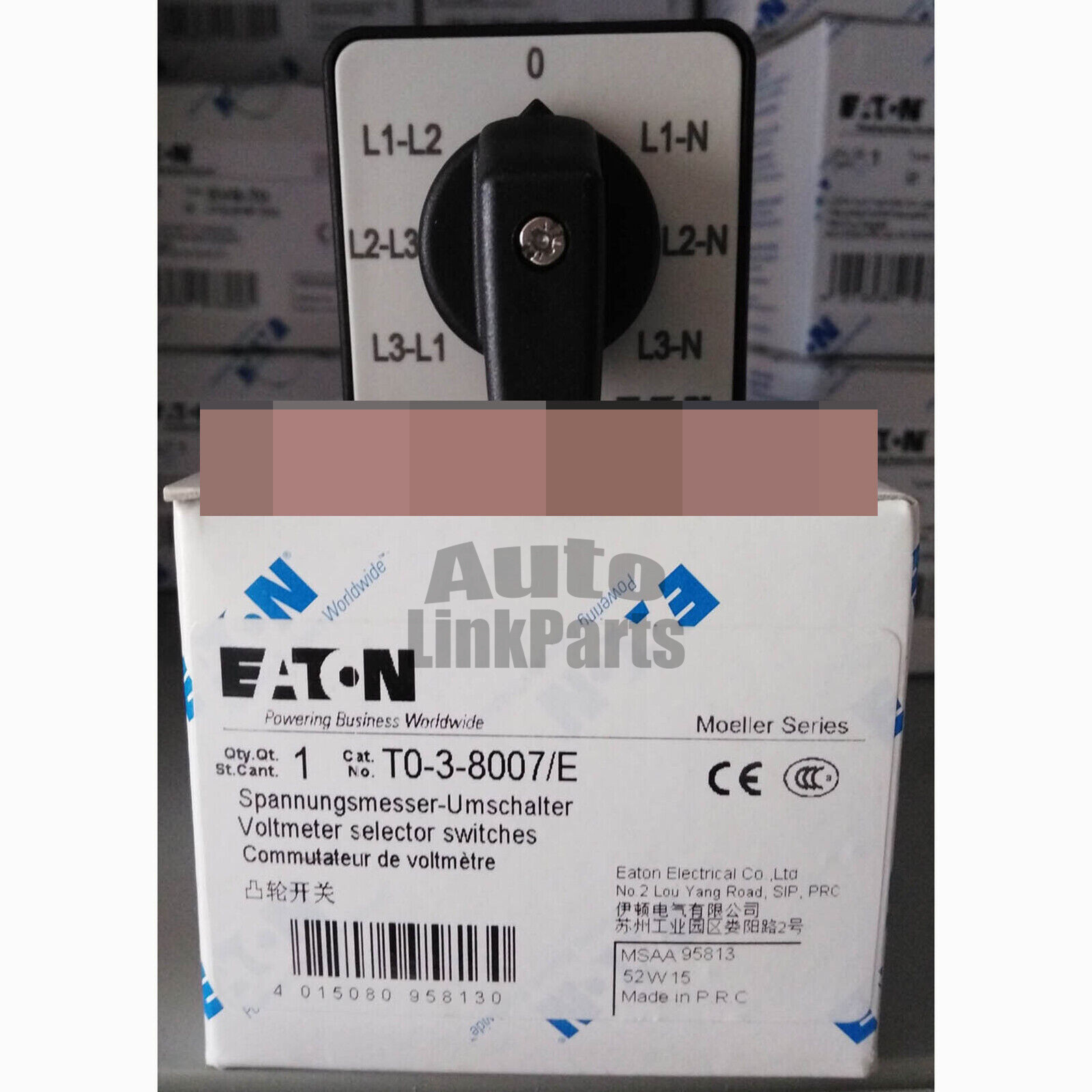 1PCS New EATON MOELLER T0-3-8007/E T0-3-8007-E