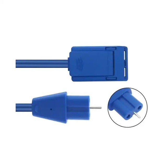 Electrosurgical Medical Reusable Patient Return Plate Cable,American REM Plug,3M
