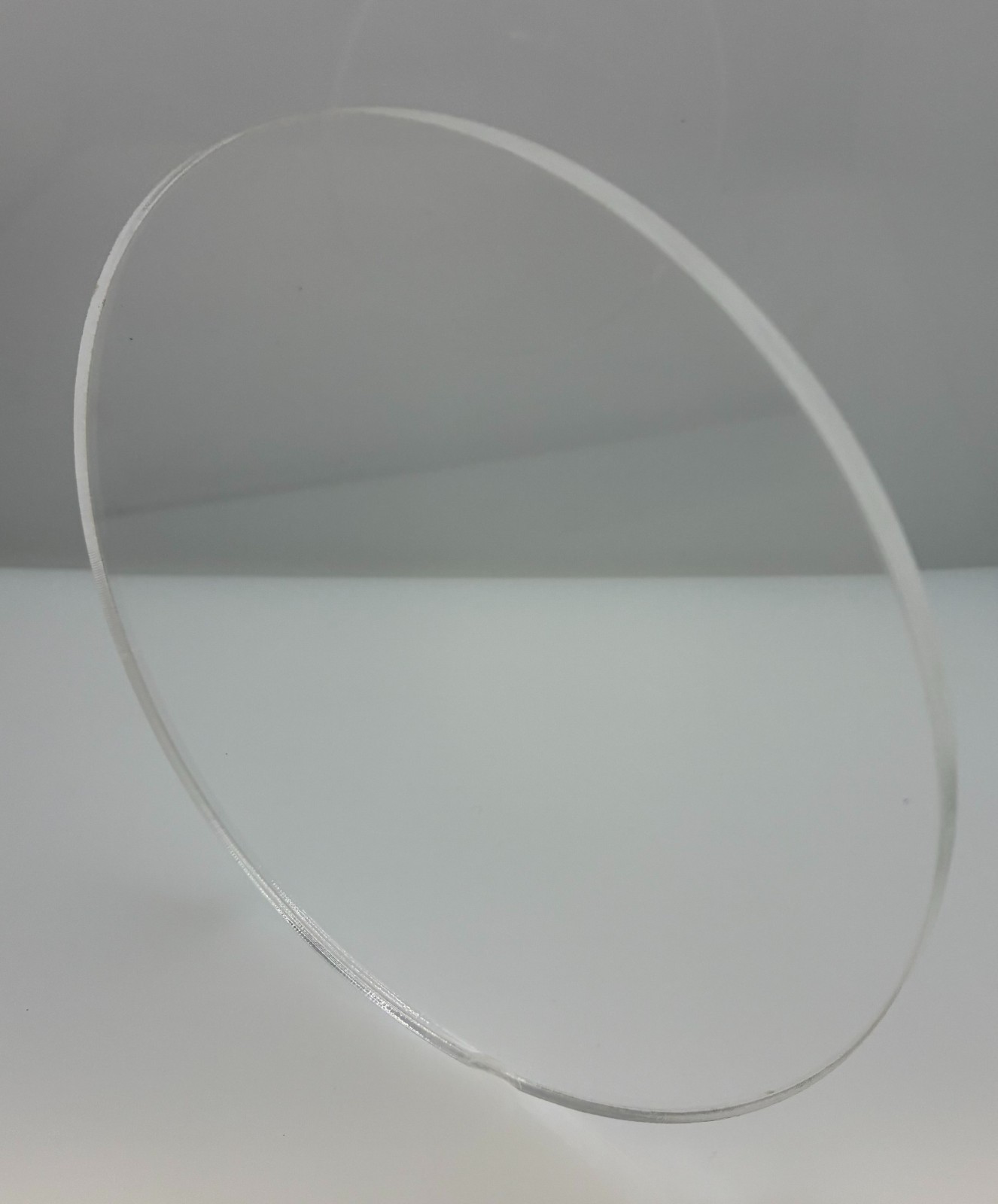 Acrylic Plexiglass Plastic Round Circle – 3/16″ Thick – Clear – 8″ Diameter