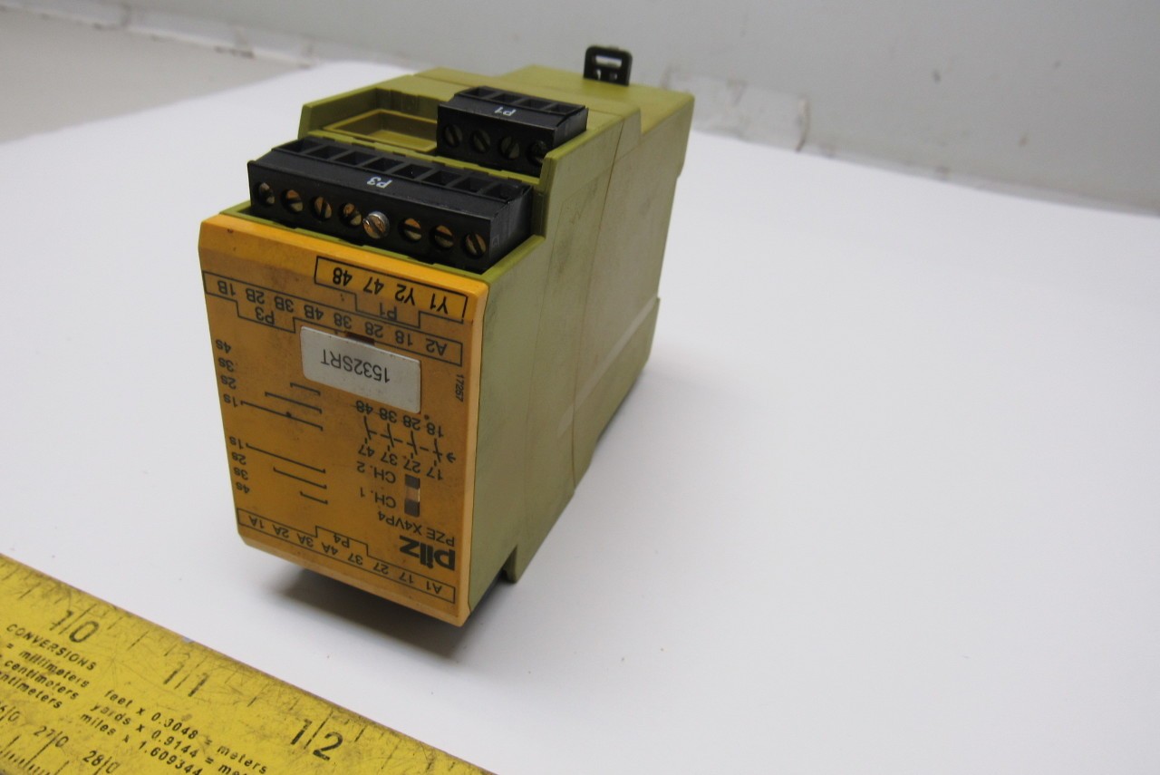 Pilz 777586 PZE X4VP4 24VDC 4N/O Safety relay Module