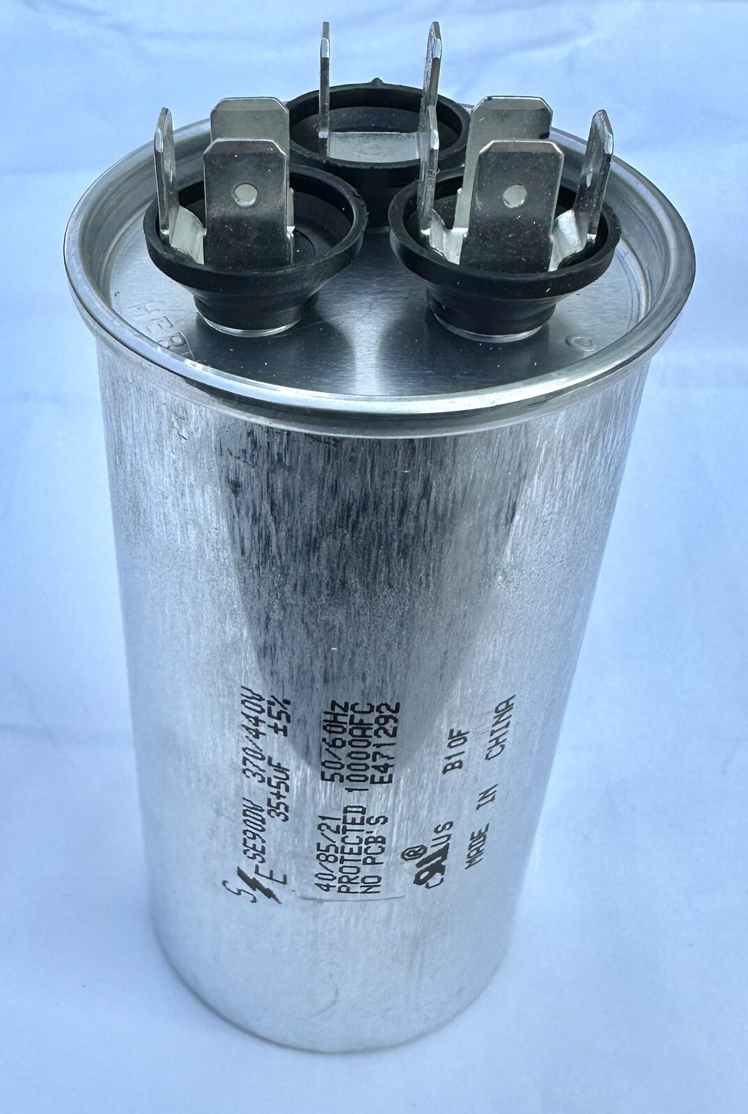 **NEW** (2 PACK) Smart Electric SE90DV Dual Round Capacitor 35/5 MFD 370/440 V.