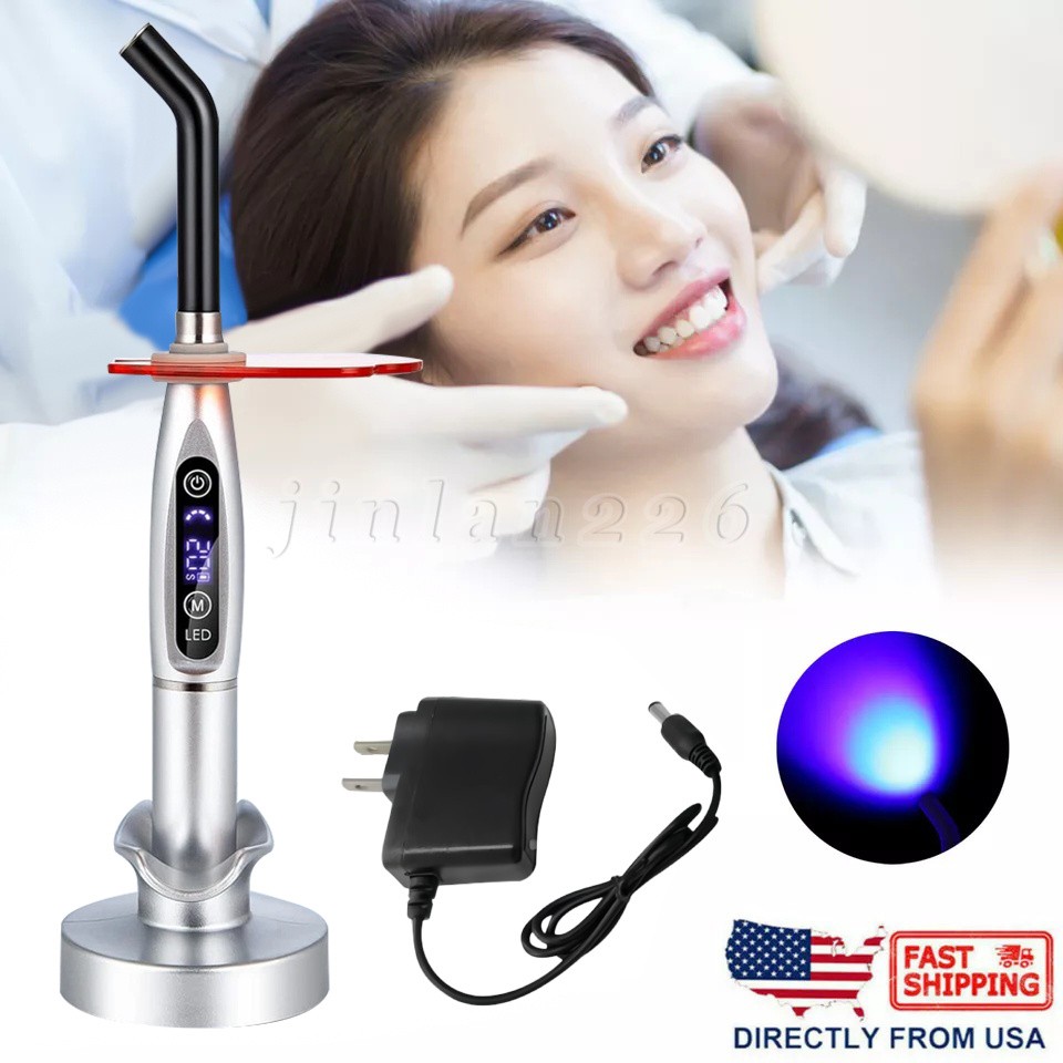Lots Dental Wireless Cordless LED Curing Light Lamp 2000mw 5W Tool