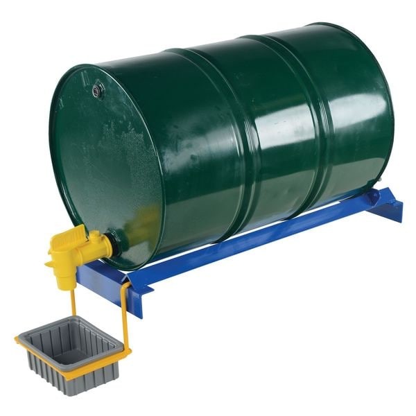 Vestil Prdc-42 Pallet Rack Drum Cradle, Blue, 15-7/8 In W
