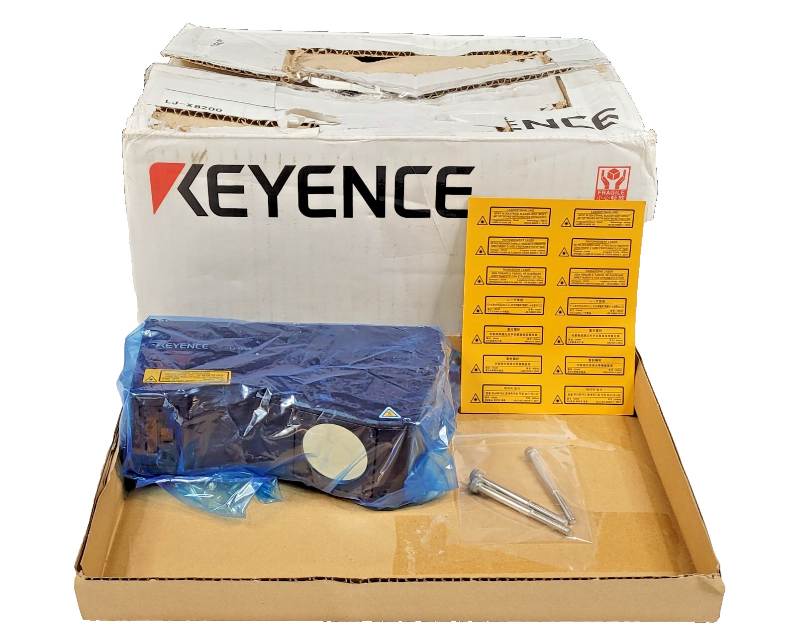 NEW Keyence LJ-X8200 Visual Controller 3D Profile Sensor Head LJX8200