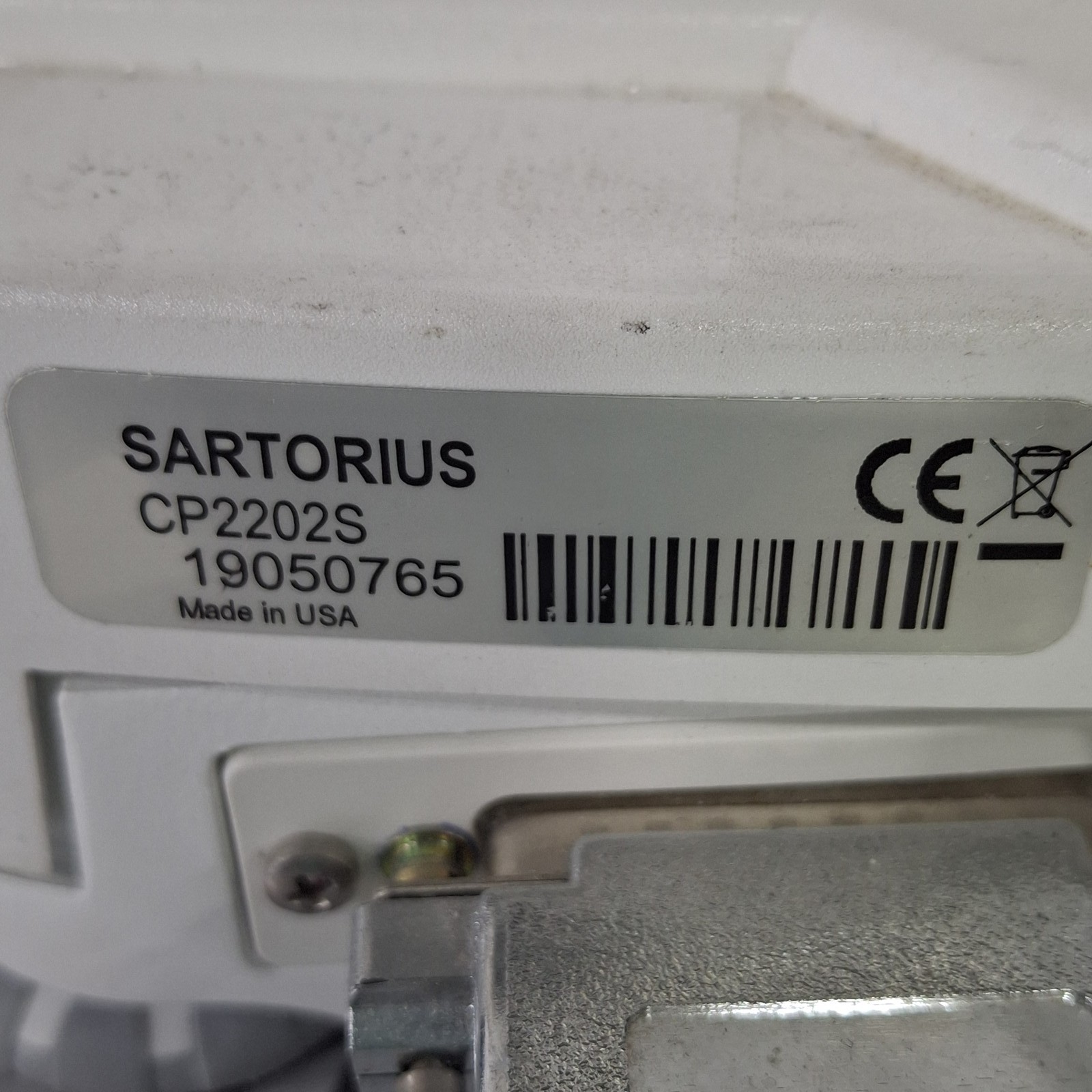 Sartorius Corporation CP2202S Analytical Balance Scale