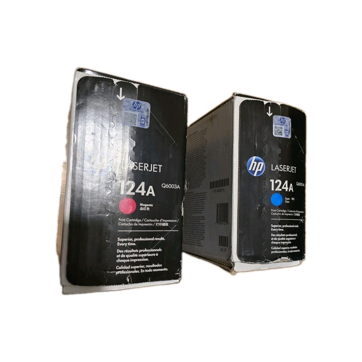 HP 124A Magenta/Cyan~ LaserJet Toner Cartridge ~Q6001A