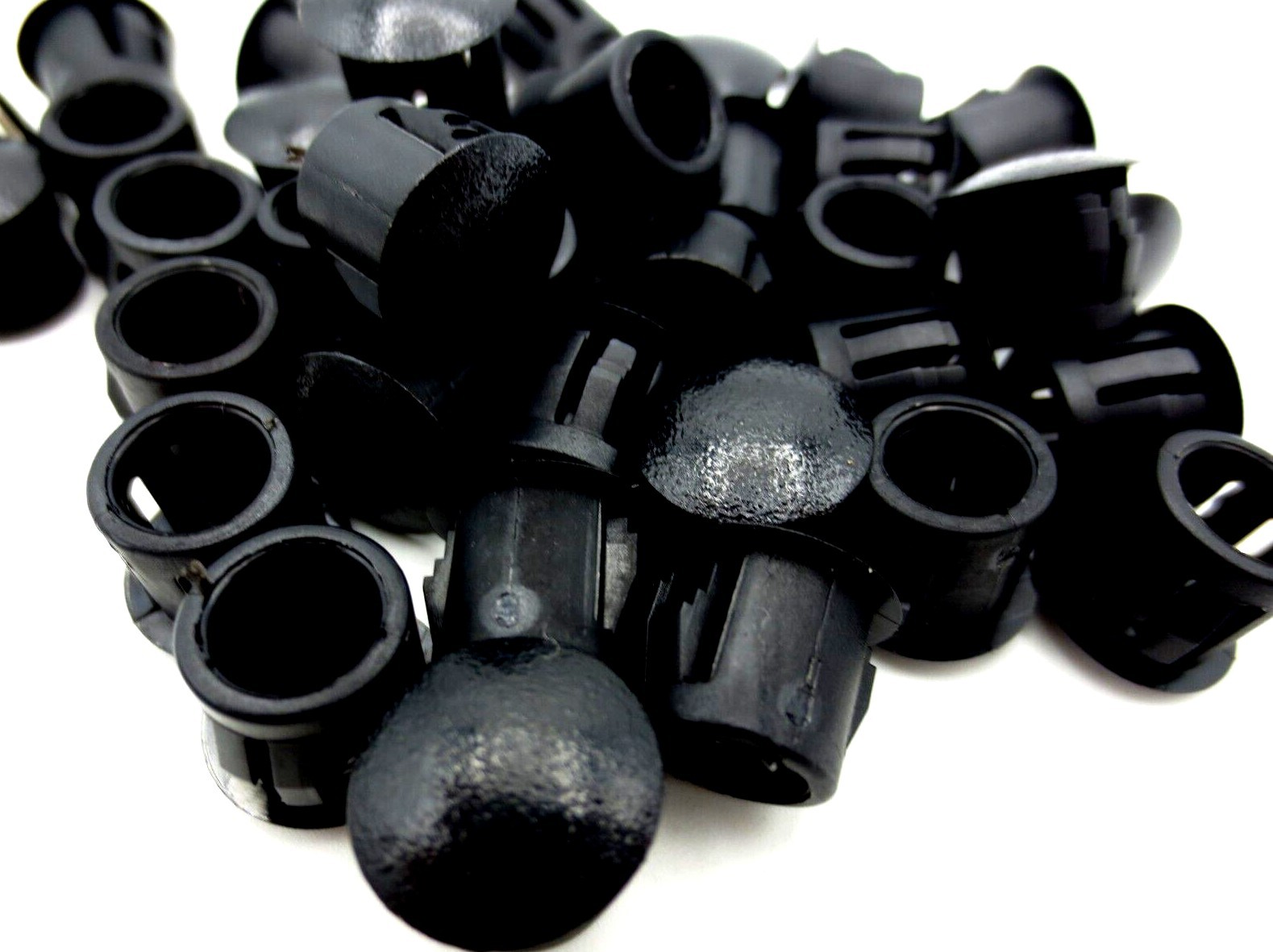 Sheet Metal Panel Hole Plug – Fits 1/2″, 12.7mm Hole – Durable Black Hard Nylon!