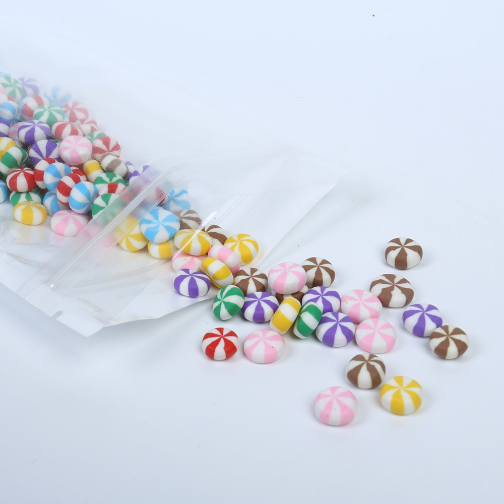 Assorted Sizes for Clear White Mylar Foil Nuts Packing Zip Lock Pouch Bag M