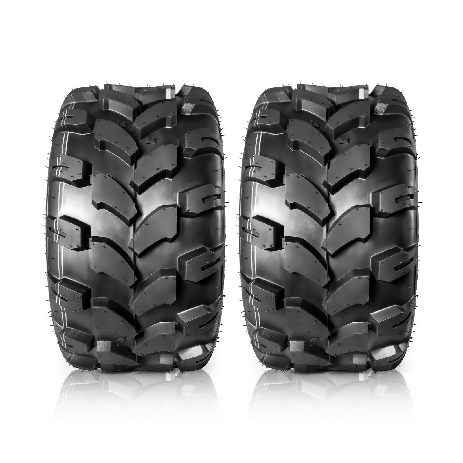 MaxAuto 2PCS Sport ATV Tires 18×9.5-8 18×9.50×8 Lawn Mower Off-Road ATV UTV T…
