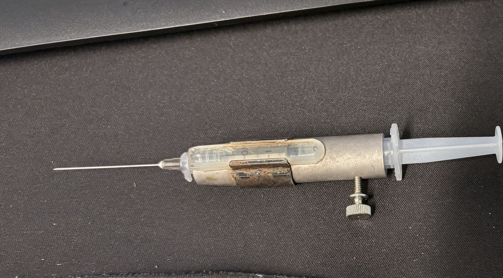 3cc technetium syringe shield, radiation protective device nuclear medicine