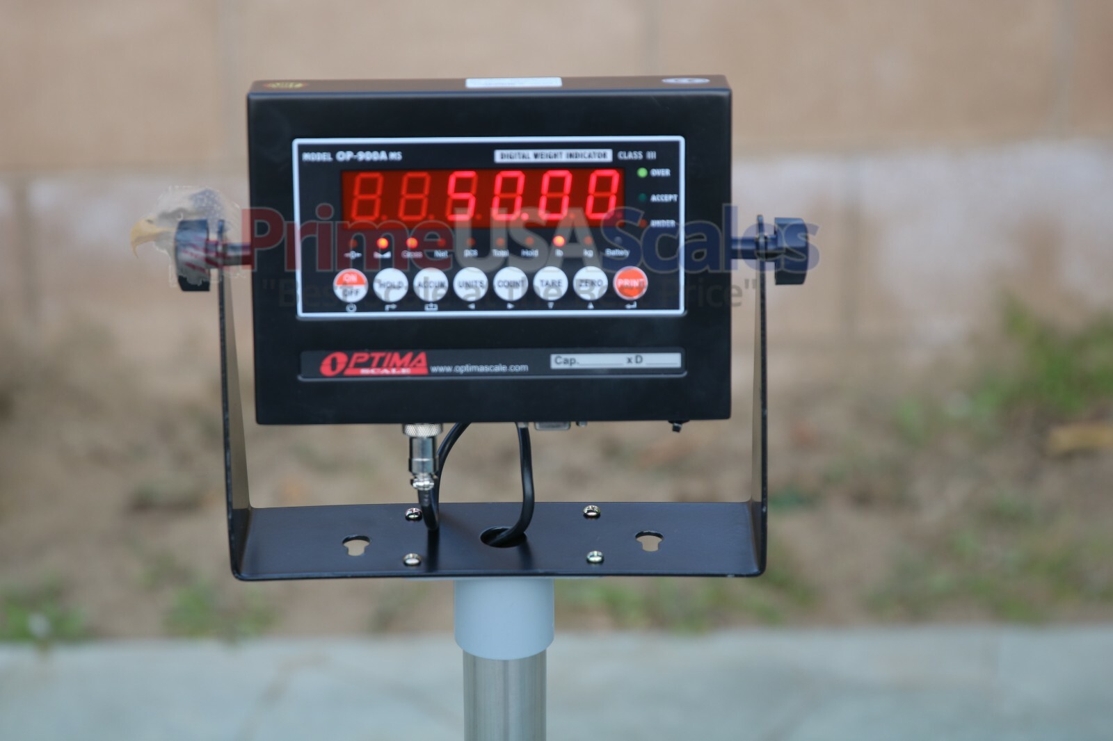 OP-915 300 lb Digital Bench Scale 16″X 16″ Legal for Trade Shipping Scale