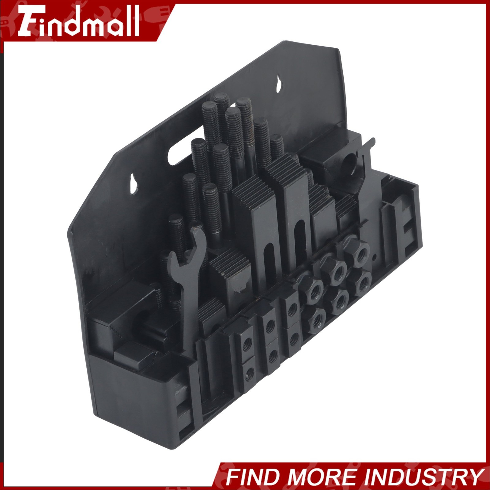 Findmall 5/8 Inch T-Slot Clamping Set 60pcs 1/2″-13 UNC Thread Industrial Grade