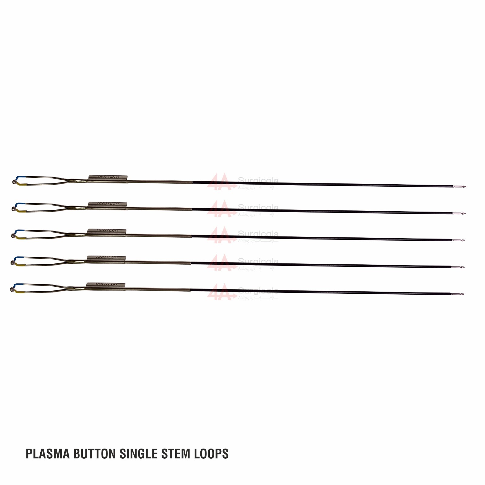 4A Storz Plasma Bipolar Button Single Stem set of 5 loops