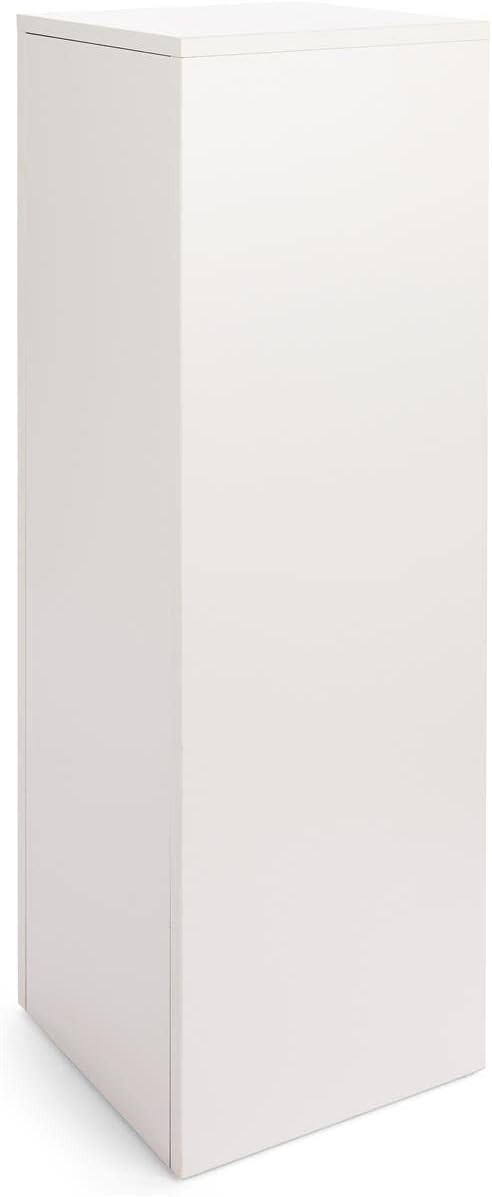 Black Display Pedestal Stand 36″ Tall Portable Gallery & Art Pedestal Retail