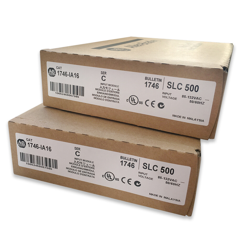 Factory Sealed Allen-Bradley 1746-IA16 /C Series C SLC 500 Input Module PLC