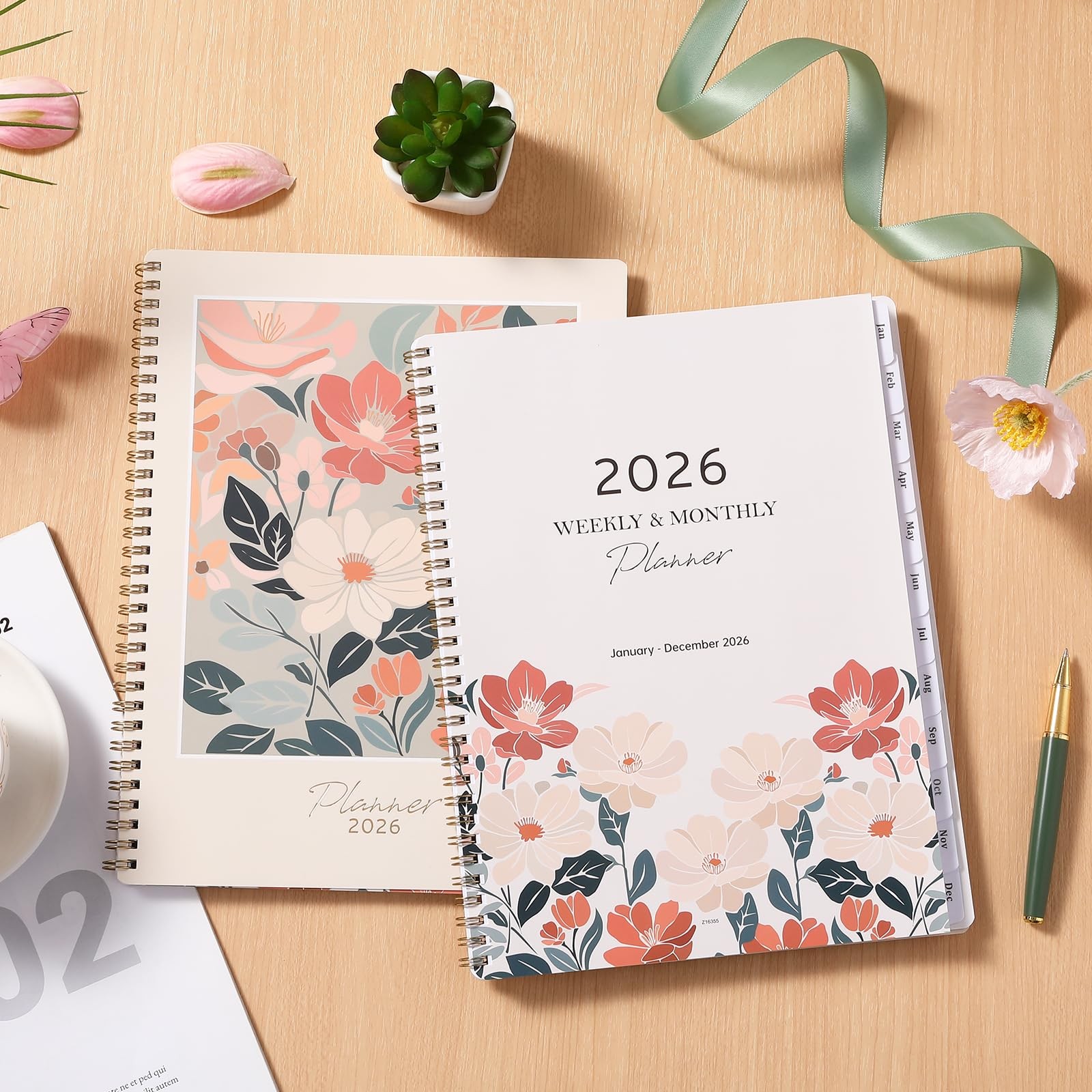 2026 Planner – Planner 2026, 2026 Planner Weekly and Monthly, Jan. 2026 – Dec…