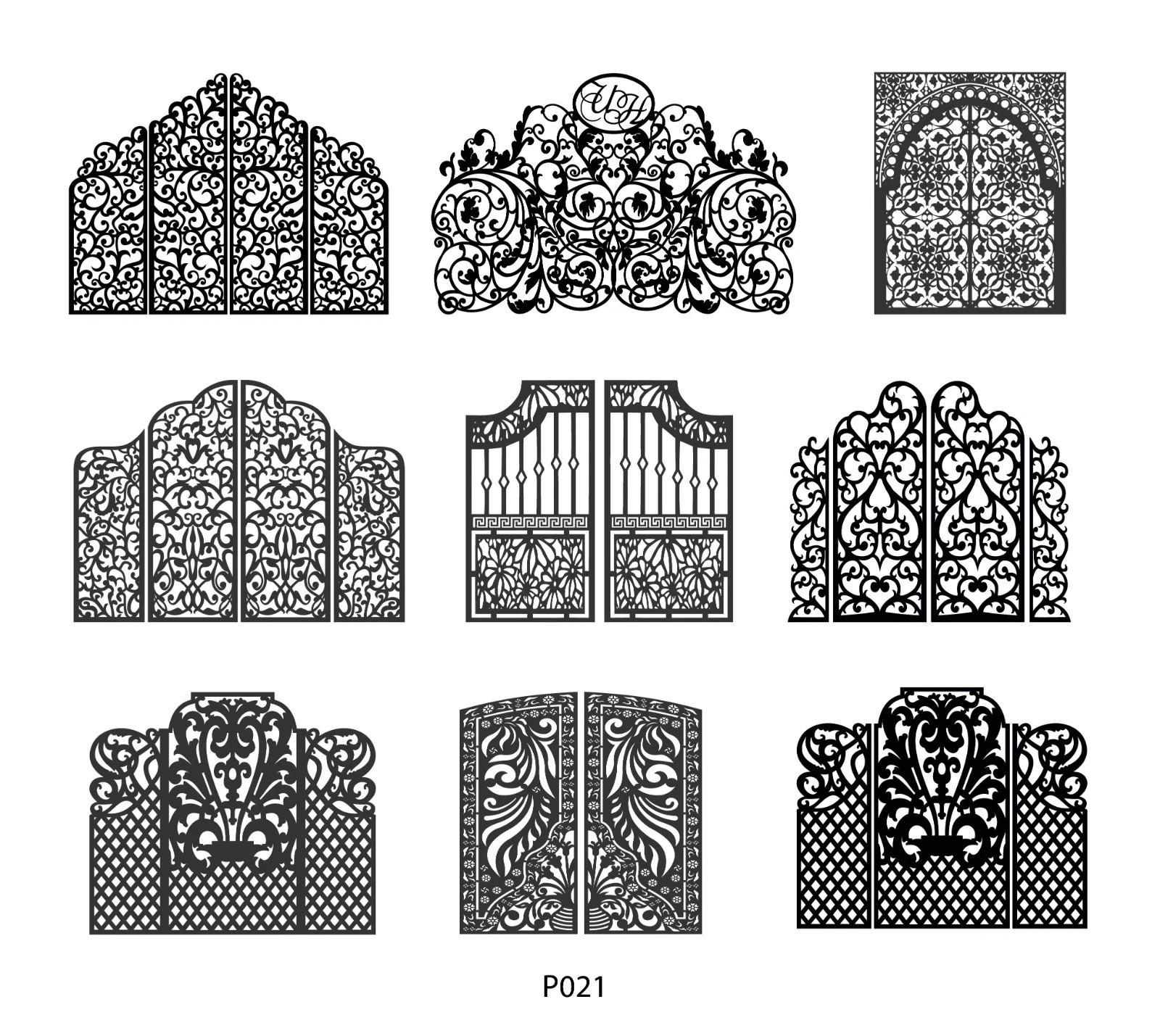 +500 DXF SVG Laser Cut Designs Screen Panels USB/CD – CNC Router Plasma Cutting