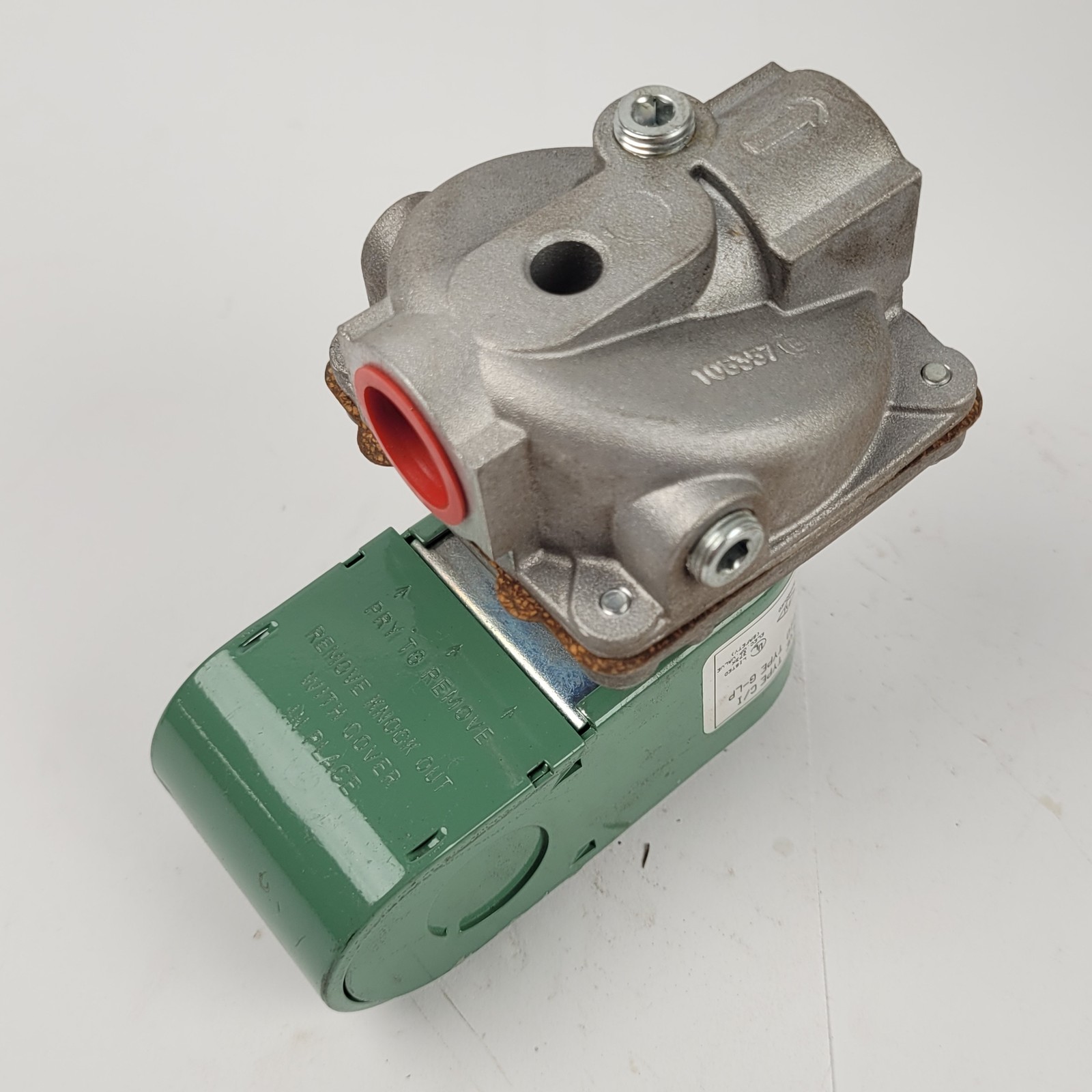 ASCO K3A542U Solenoid Gas Valve, 2 Way, 1/2″ NPT, 120V, 6 PSI Max – NEW