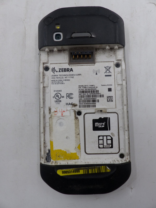 ZEBRA TC56CJ WIFI 4G GMS ANDROID BARCODE SCANNER COMPUTER TC56CJ-1PAZU4P-25