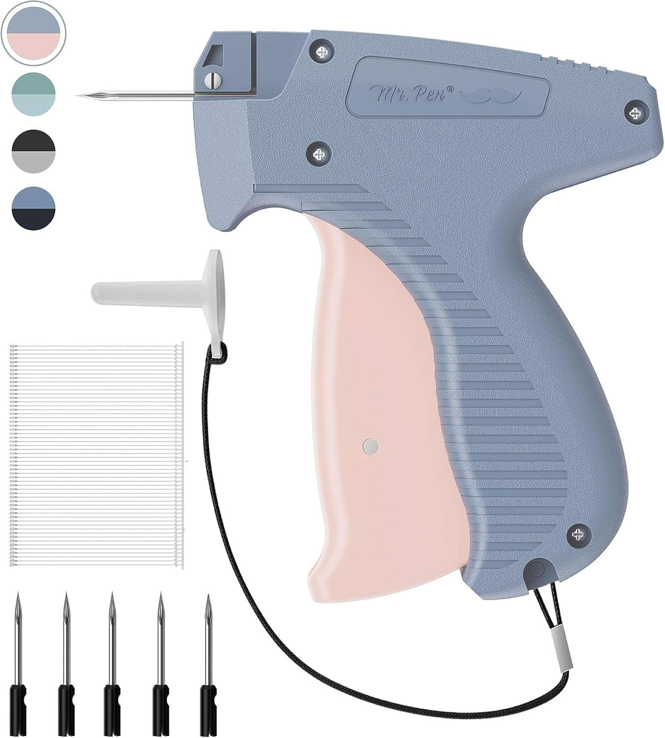 – Price Tagging Gun, Hangtag Attacher with 1000 Barbs | 2″ Long Barbs Fasteners