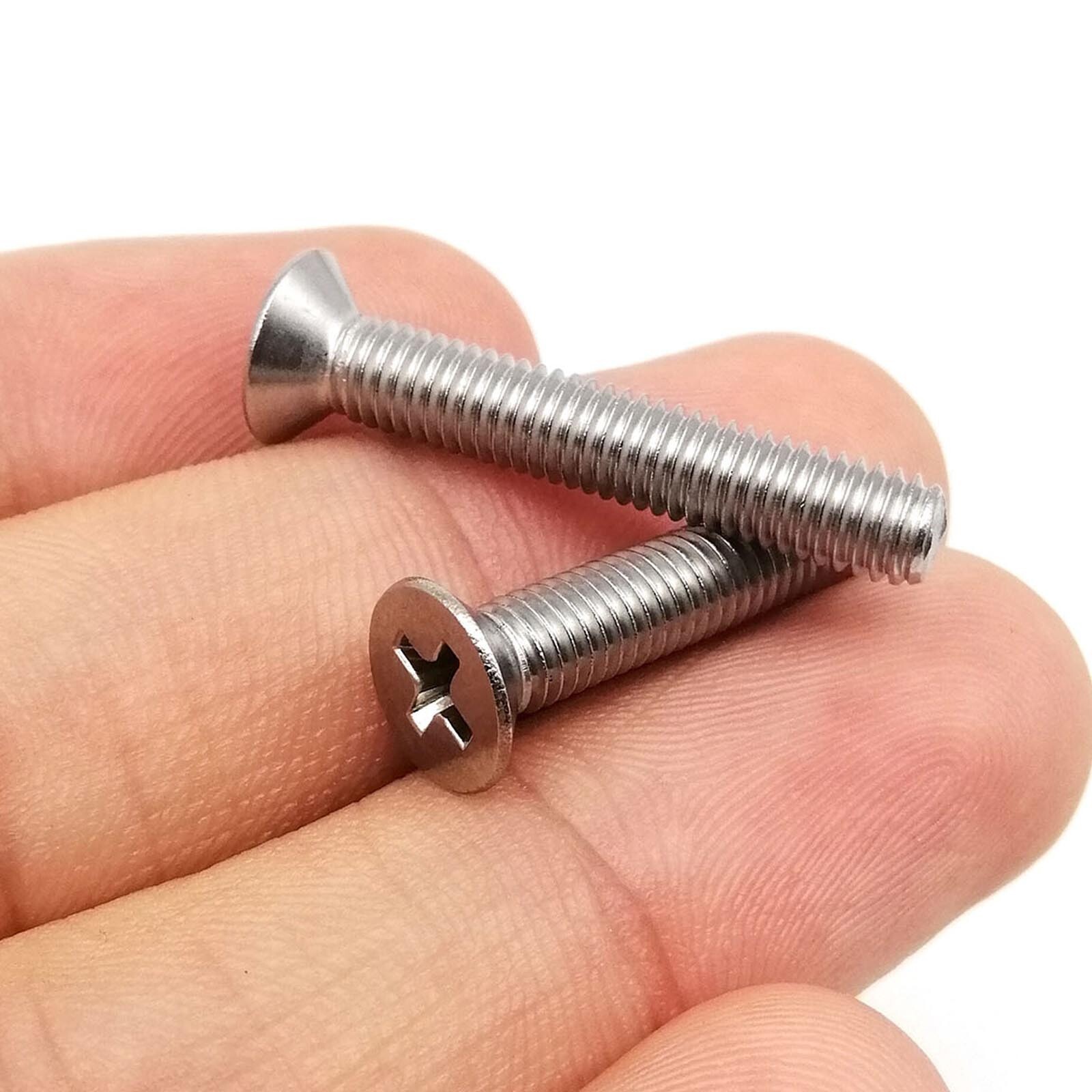 M5 Phillips Machine Screws stainless steel Countersunk Flat Head Bolts DIN 965