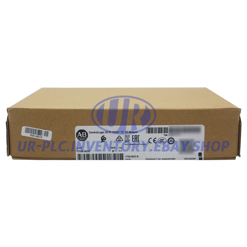 New Allen-Bredley AB 1756-IB32 SER B ControlLogix 32 Pt D/I Module 1756IB32