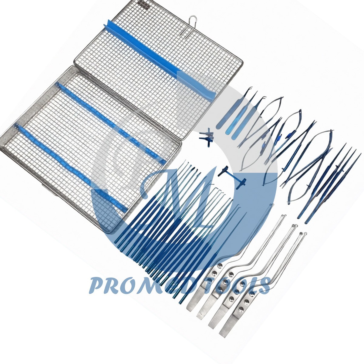 Micro surgery instruments set Neuro Surgical Titanium coated Instrument