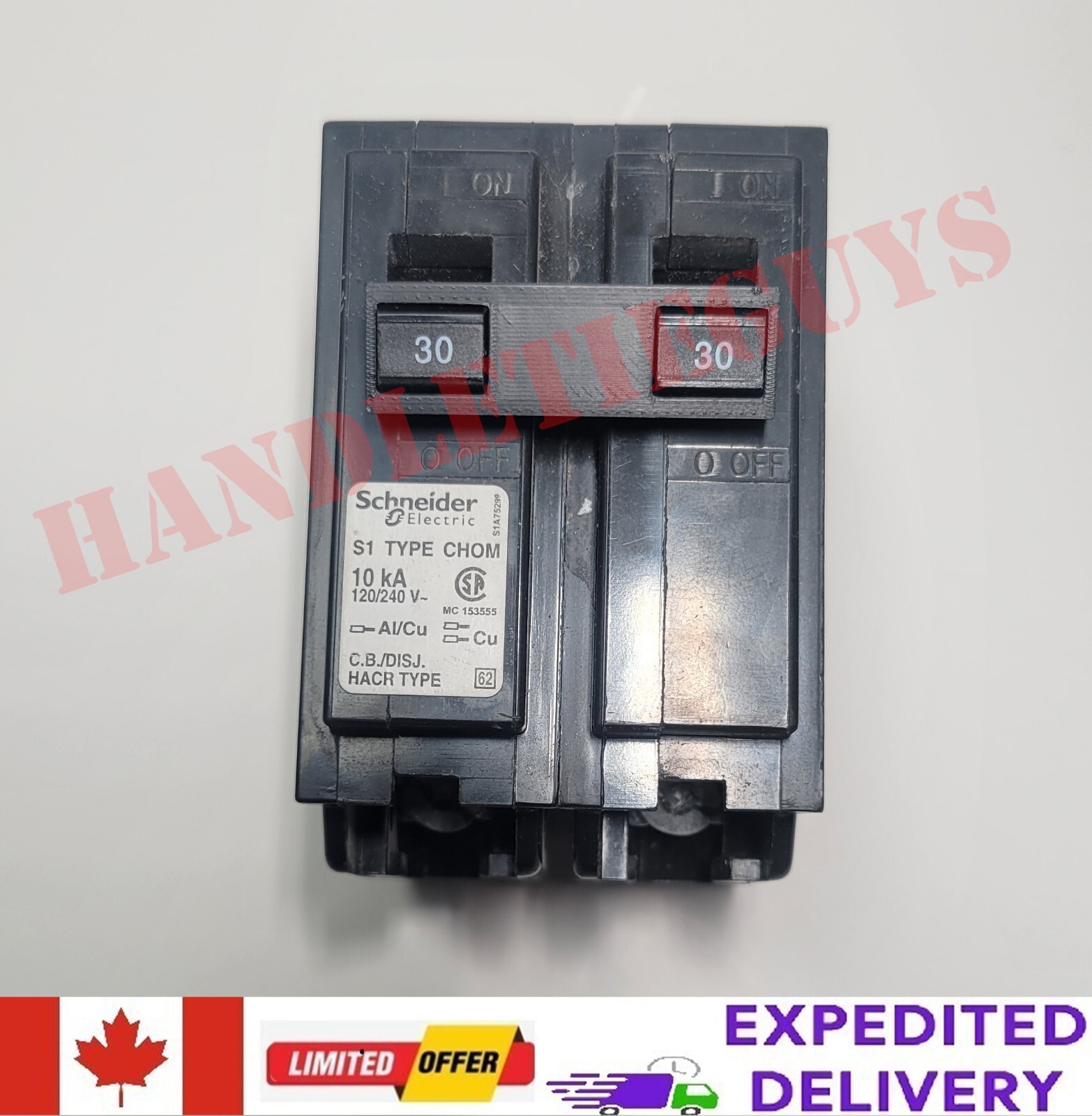 Handle Tie Common Trip Join 2 Square D Schneider CHOM Breakers QO1HTCP HOMT HT