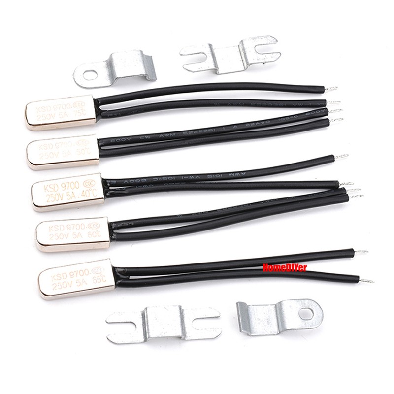 KSD9700 Metal Temperature Switch Thermostat Thermal Protectors NO/NC 40℃~150 ℃