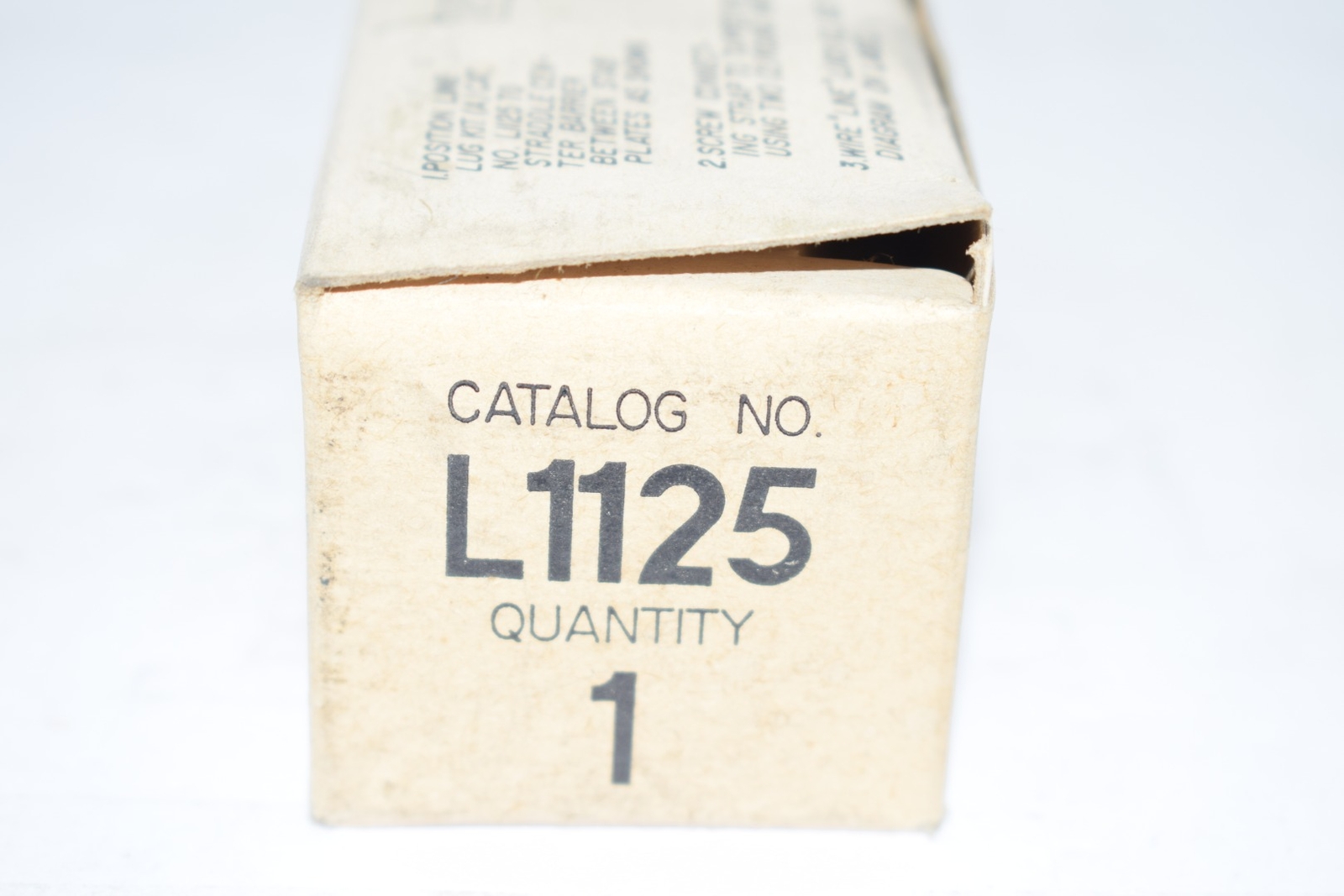 NEW FPE Federal Pacific Electric L1125 Main Lug Kit