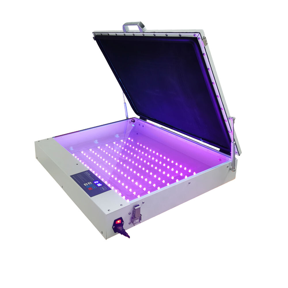 Local Pickup QOMOLANGMA Tabletop Precise 20″x24″ 80W Vacuum LED UV Exposure Unit
