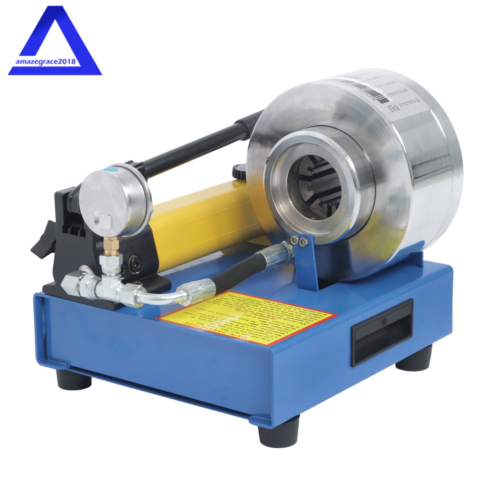 Hose Crimper High Pressure Hydraulic Hose Crimping Machine With 8 Sets Dies