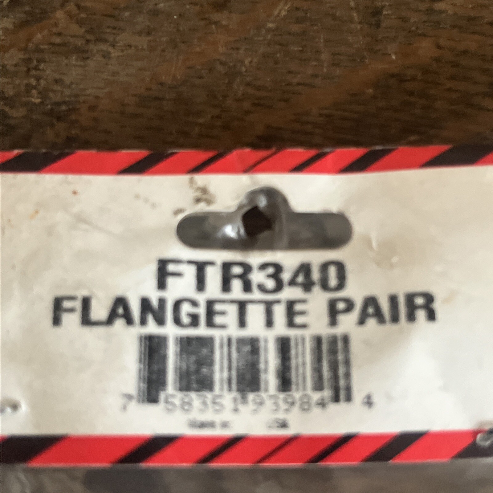 NOS Tisco FTR340 Bearing Flangette Pair 3 Bolt