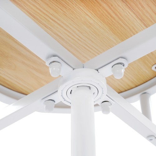 360° Rotating Free Standing Clothing Display Rack – 55.1in Round Design