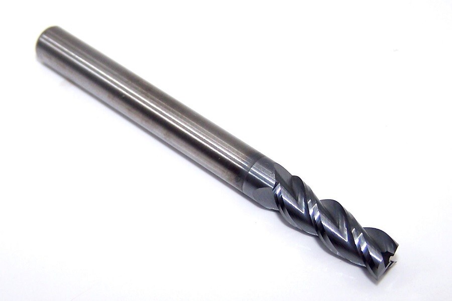 T2362O709 Kyocera Microtools 6.00mm Carbide 3 Flute End Mill AX Coated 0.2362″