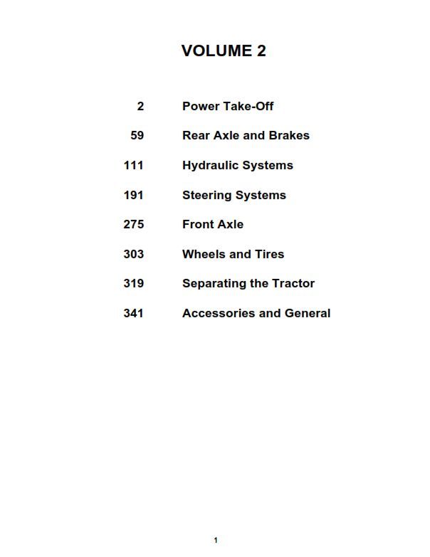 Ford 2000 3000 4000 5000 7000 (3400-5550) Tractor Service Shop Manual 1965-1975