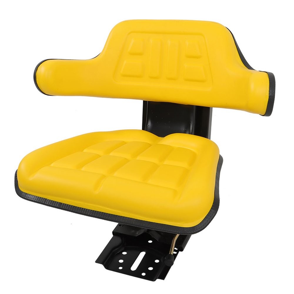 Yellow Suspension Tractor Seat For John Deere 2040 2530 2550 2555 2630 2020 2030