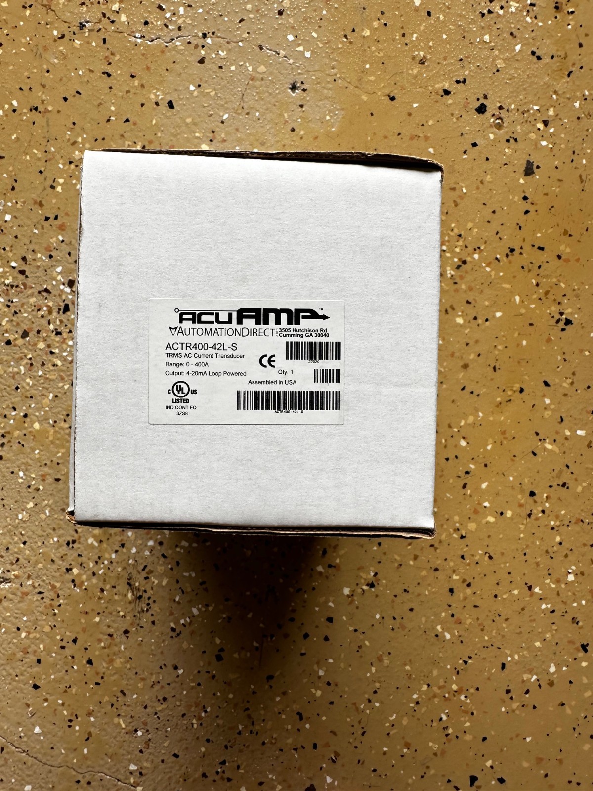 BRAND NEW!!! AUTOMATION DIRECT ACTR400-42L-S RMS CURRENT TRANSDUCER A