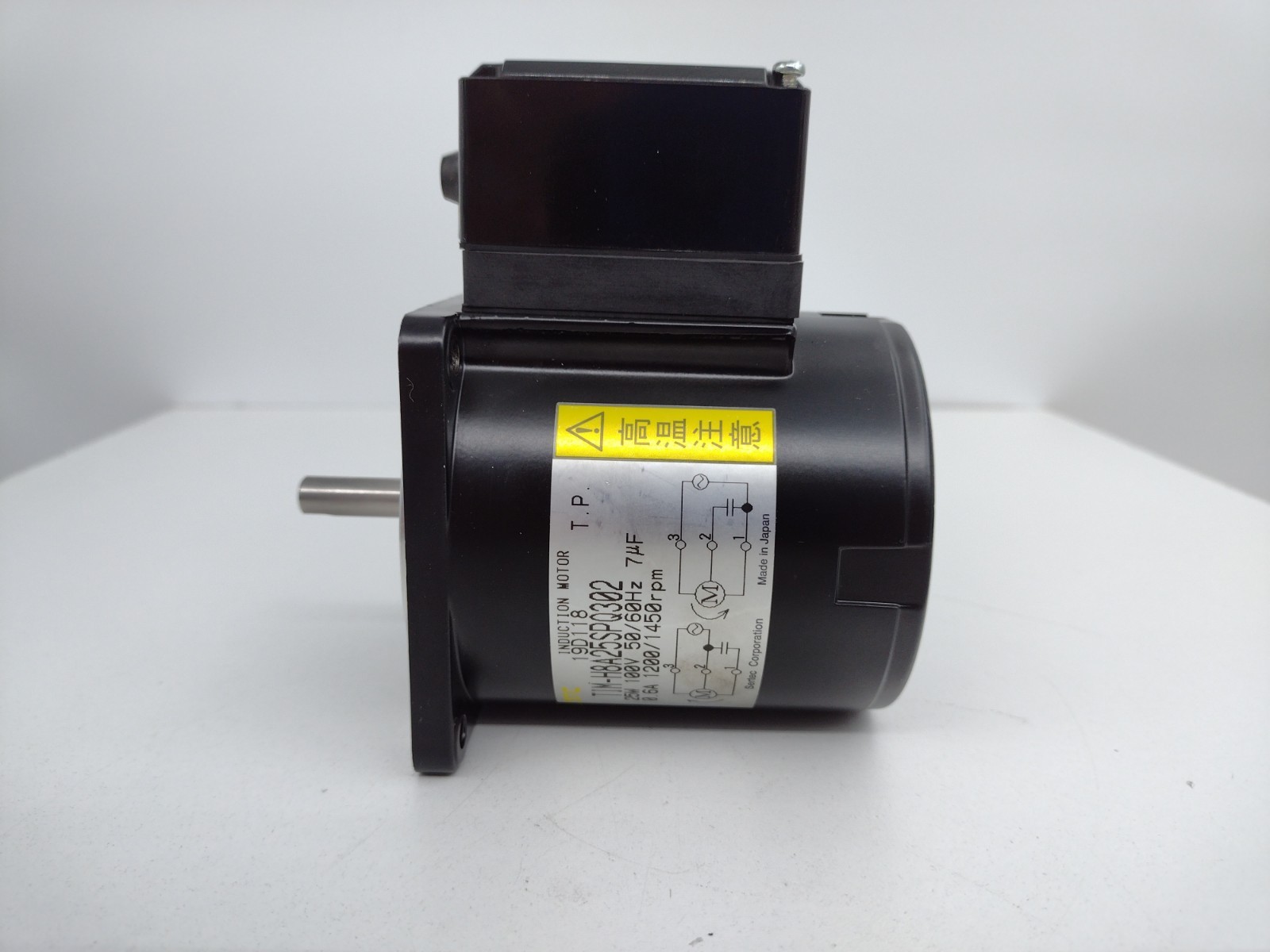 *** STC Sertec TIM-H8A25SPQ302 Induction Motor 25W 100V 1200/1450RPM w two screw