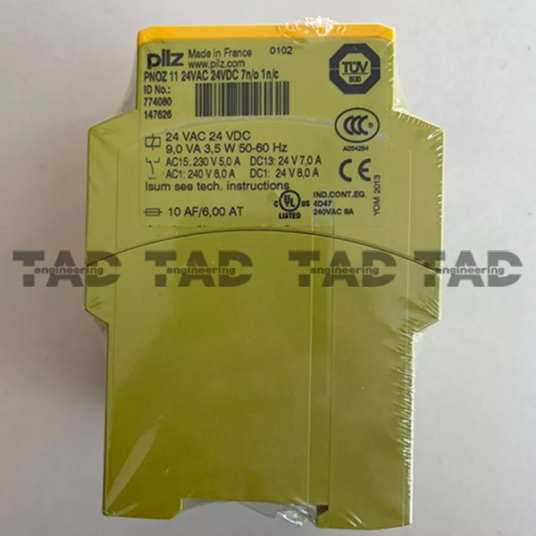 pilz 774080 Safety Module PNOZ 11 24VAC 24VDC 7n/o 1n/c New Sealed Free Shipping