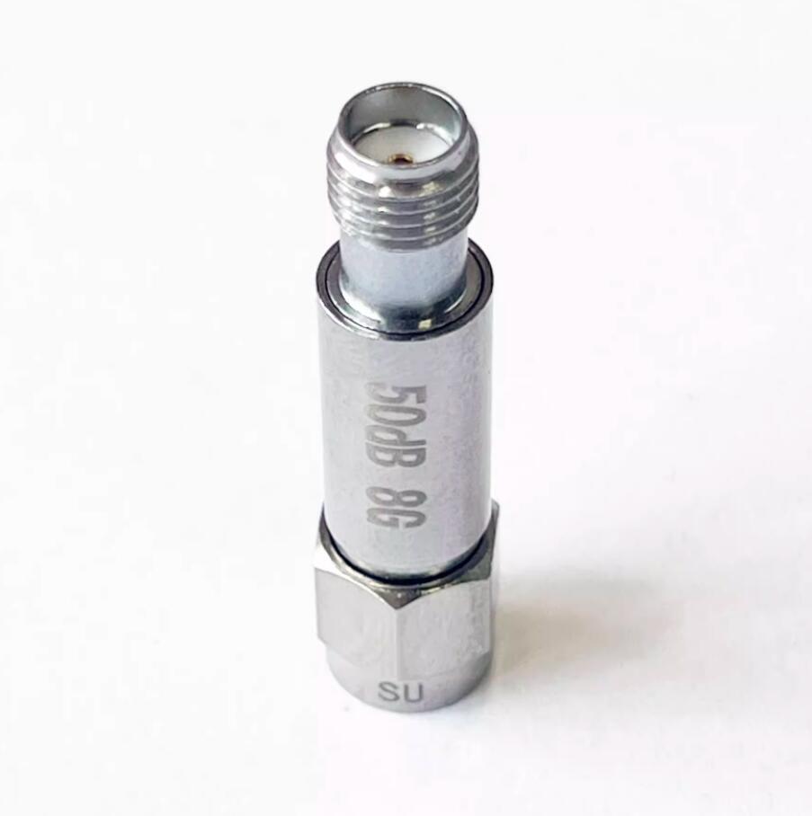 DC-8GHz 2W SMA-JK RF Attenuator Frequency 50ohm 3/5/6/10/15/20/30/40/50/60dB