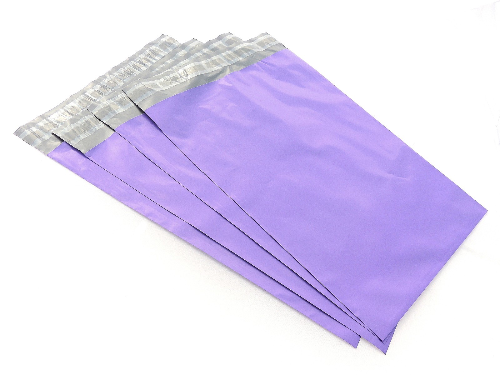 100 Pink Purple 7×10 Flat Poly Postal Mailer Envelopes, Self Seal USPS Shipping