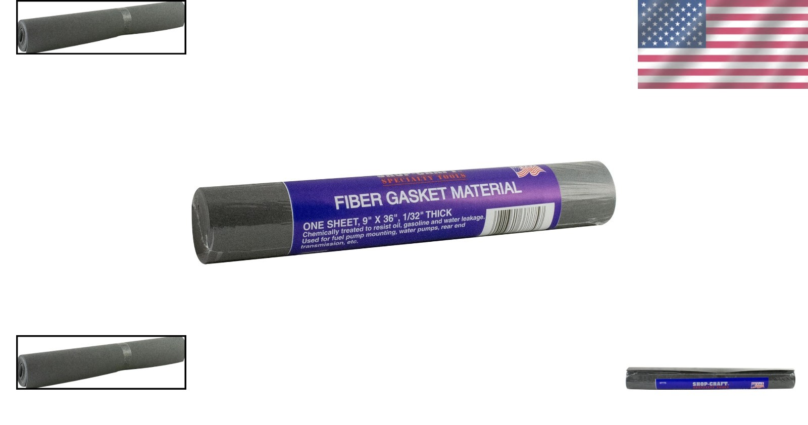 Versatile Fiber Gasket Material – 9″ x 36″ Sheet for Plumbing and Automotive