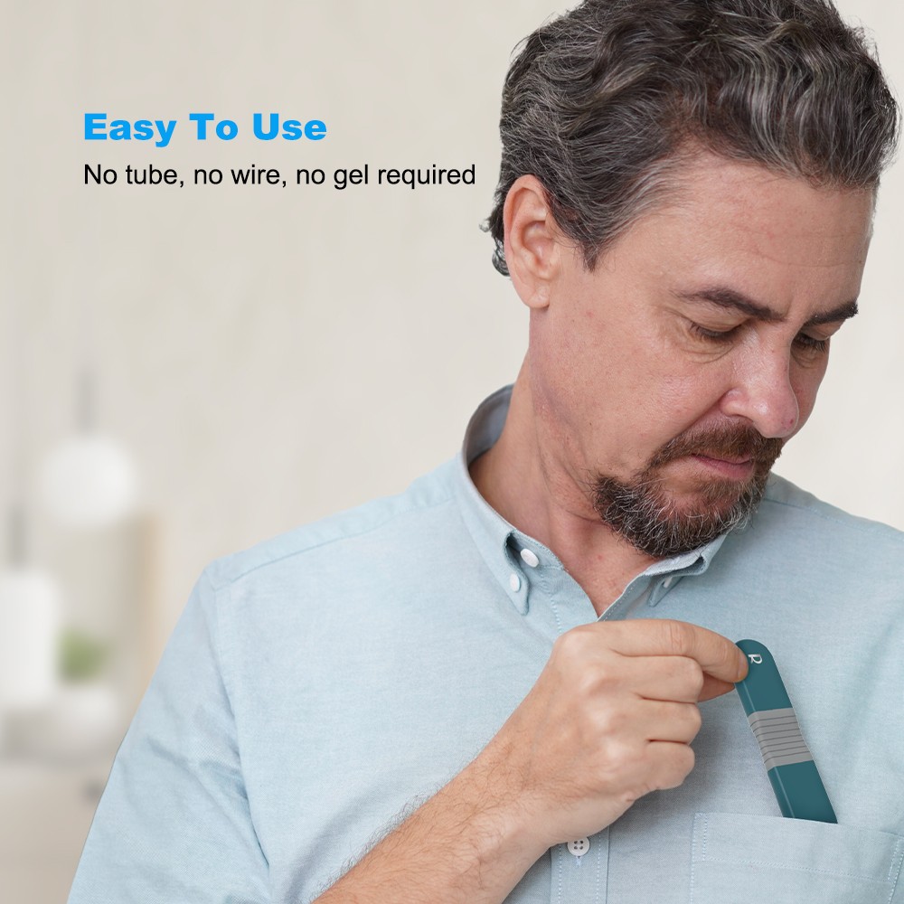 AI Holter Monitor 24 Hrs Chest Strap EKG Monitor with Free AI Analysis PC Report