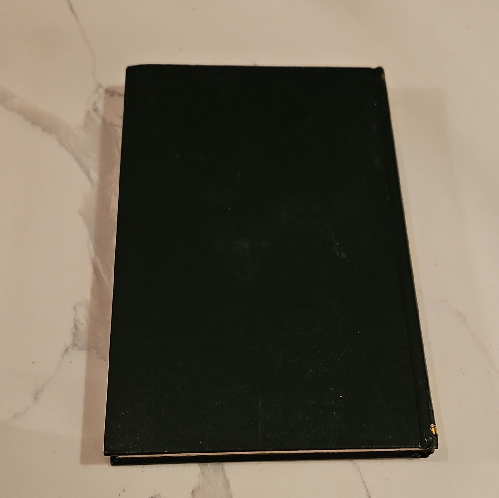 Vintage Leather Journal – Anything Book Green With Gold **Never Used** 1977