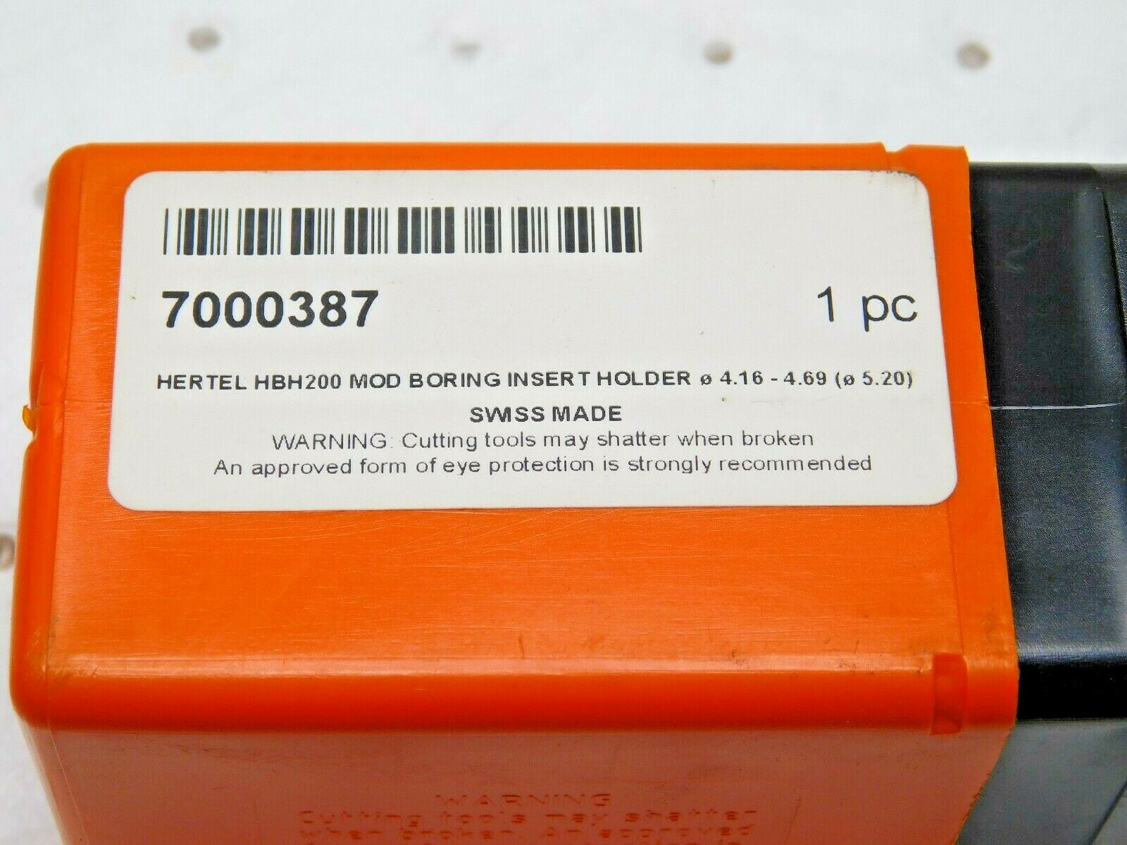 Hertel Modular Boring Cutting Unit 4.16″ to 4.69″ Bore HBH200 7000387